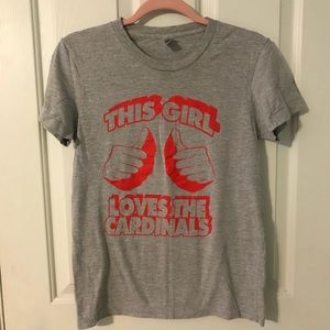 FINAL $ DROP American Apparel Cardinals Tee Large